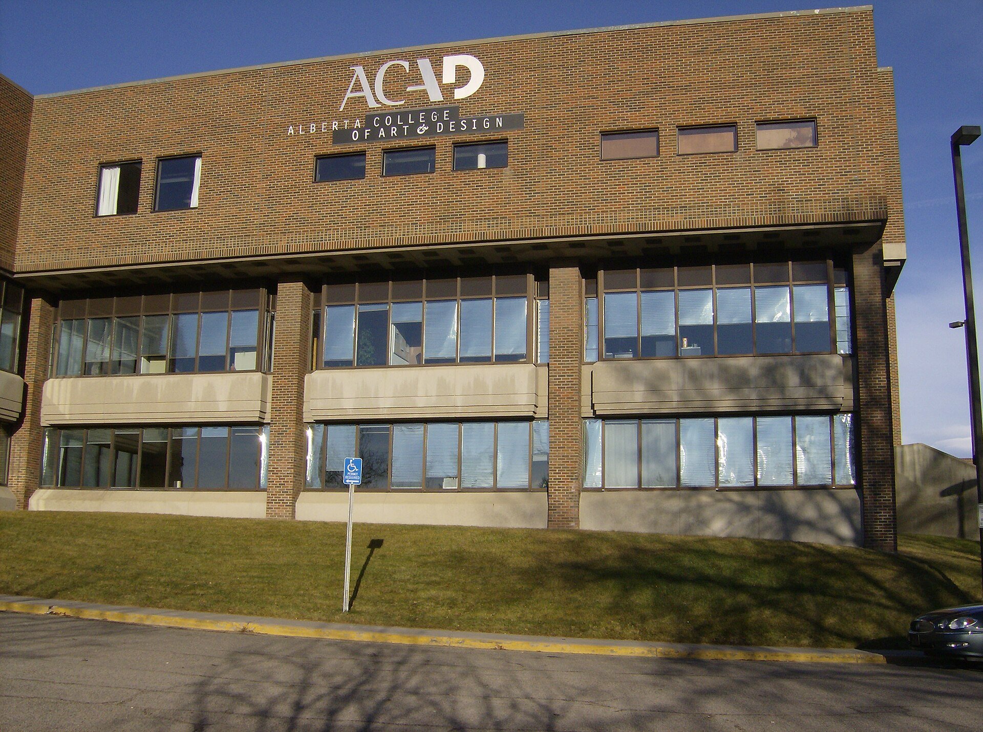 Alberta College of Art and Design building, now Alberta University of the Arts, in Calgary, Alberta