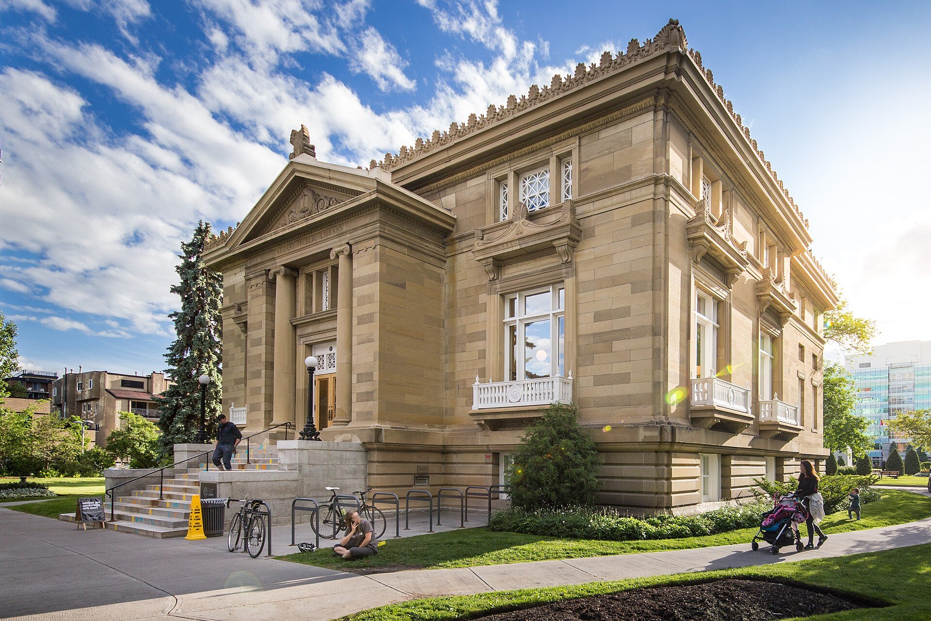 Memorial Park Library, the 1912 Carnegie library in Calgary, Alberta